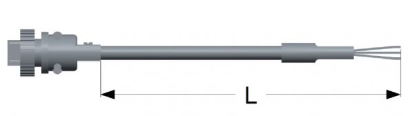 prolunghe per termoresistenze con connettore AMPHENOL