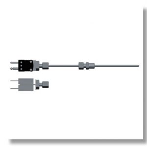 Double element with miniature type compensated connector