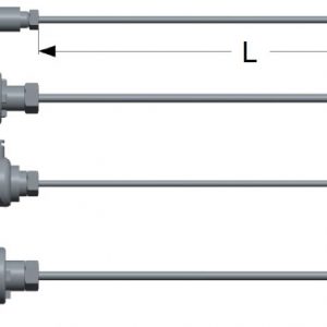 Termoresistenze serie ossido minerale con testina di connessione lisce